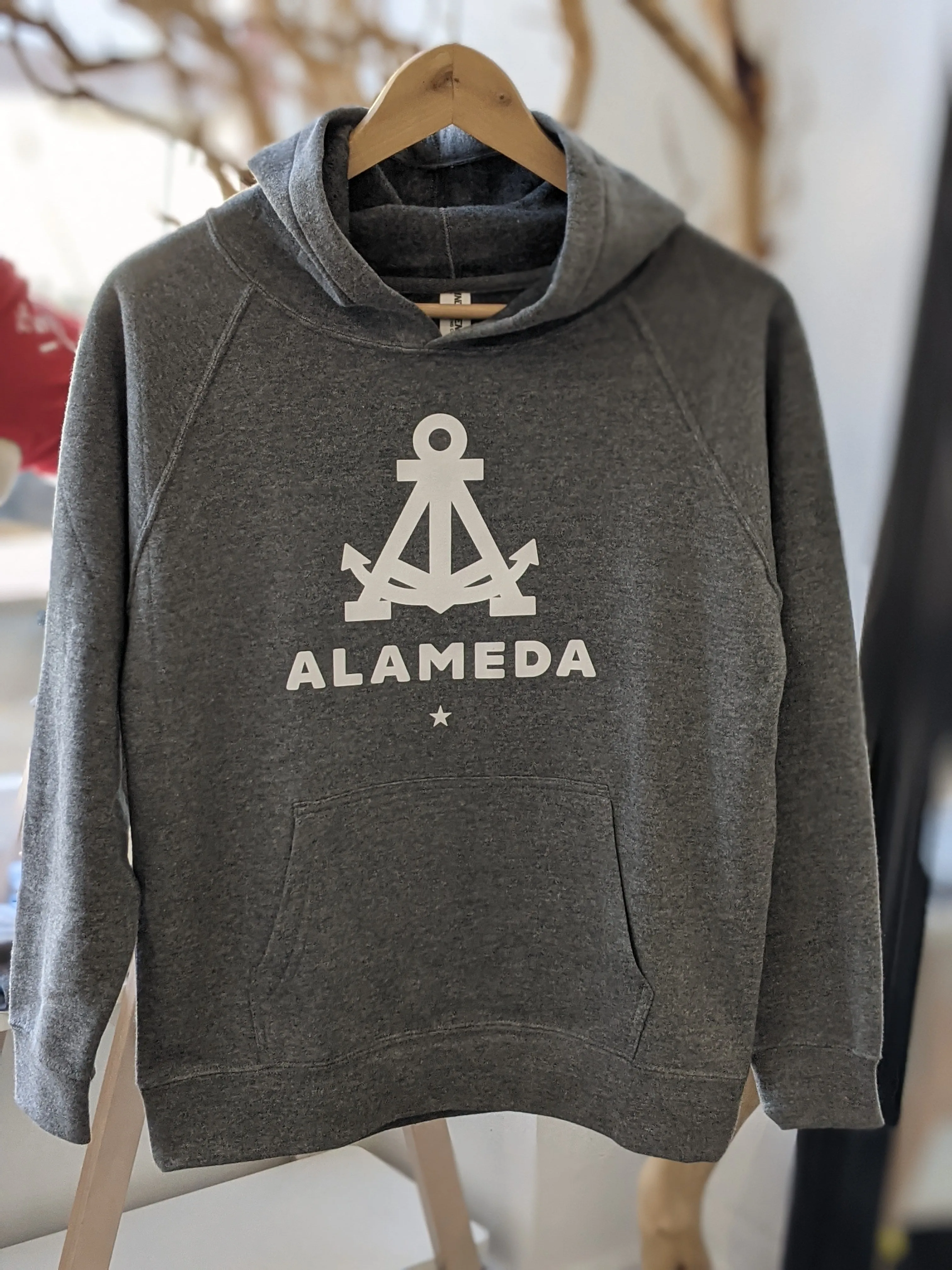 ANCHOR YOUTH PULLOVER RAGLAN HOODIE