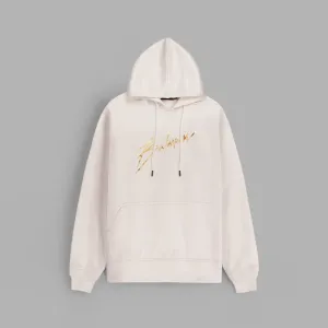 Balmain Off-White Golden S Hoodie
