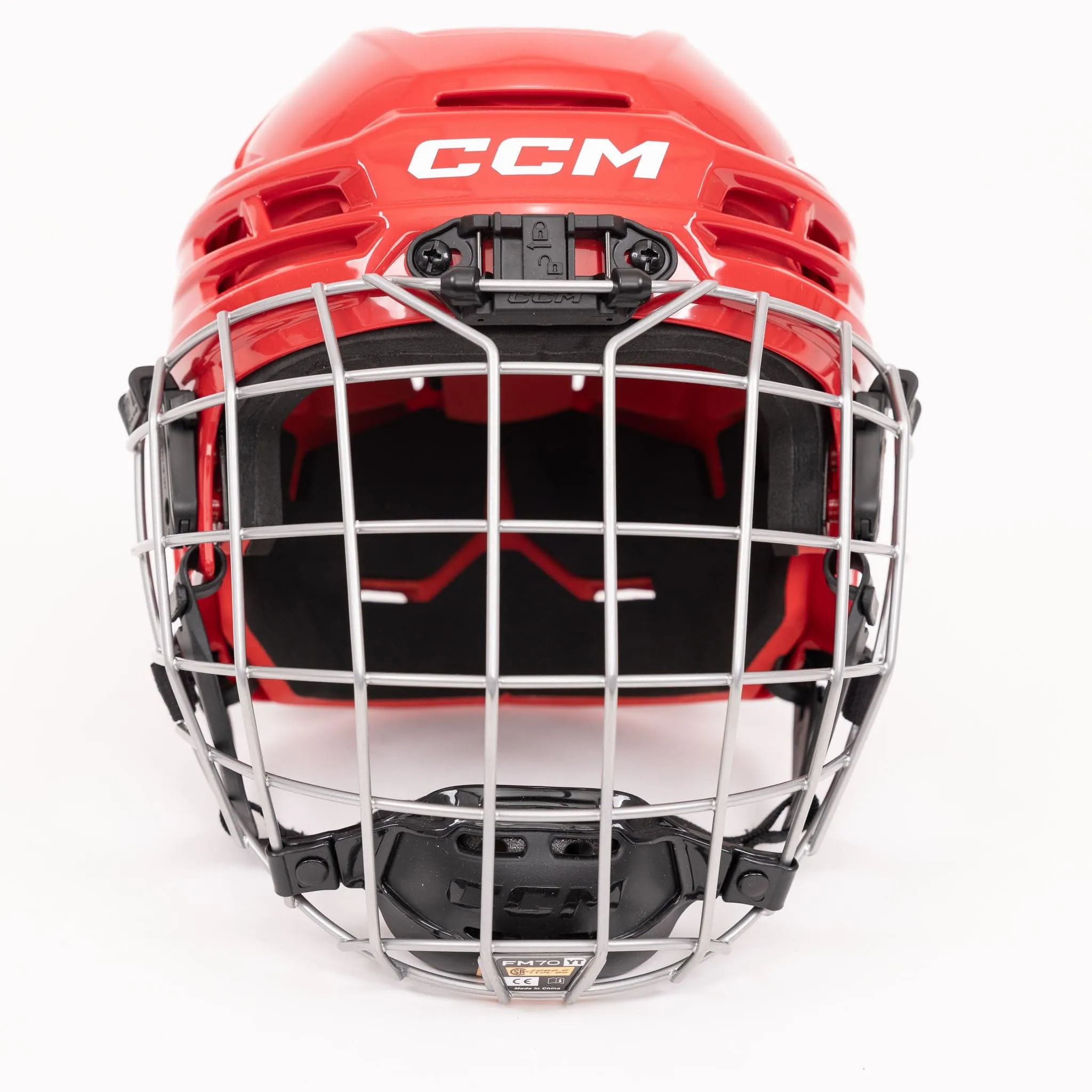 CCM Tacks 70 Youth Hockey Helmet / Cage Combo