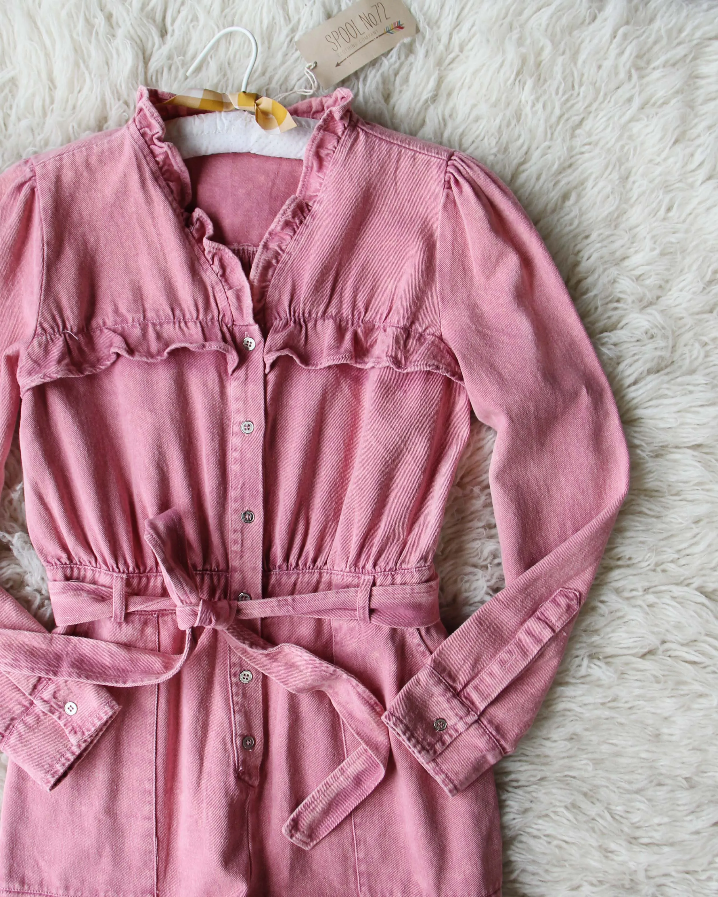 Edelweiss Ruffle Coveralls