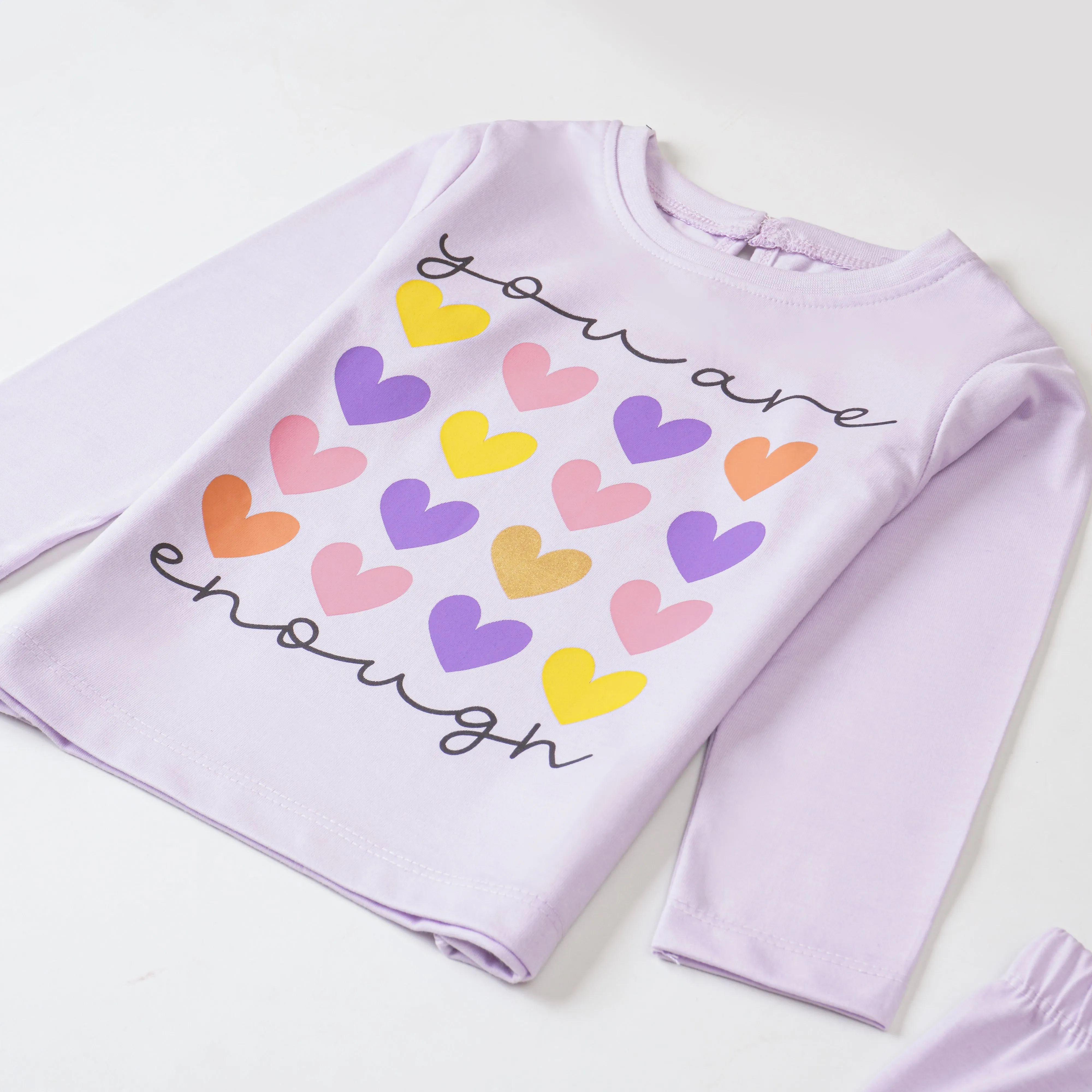 Girls Printed Full Sleeve Suit