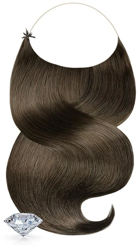 One-Piece / Halo Haarteil Extensions Chocolate Roast Brown