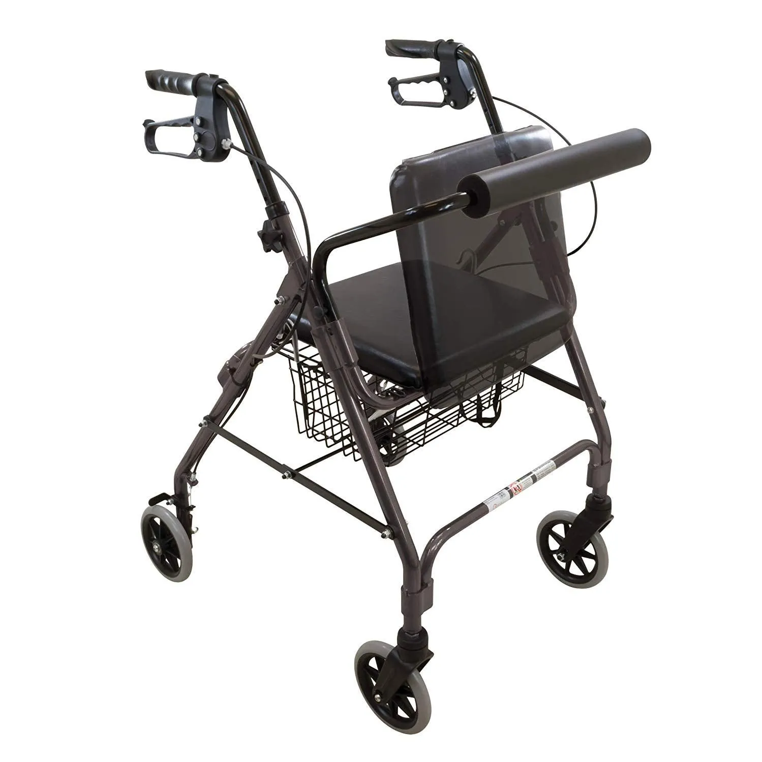 ProBasics Aluminum Rollator with 6” Wheels, Black (1EA)
