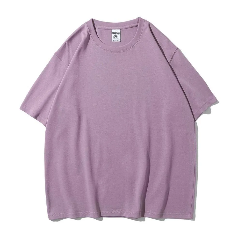 "ESSENTIAL" T-SHIRT BASIQUE UNI BORDEAUX STREETWEAR - URB1™