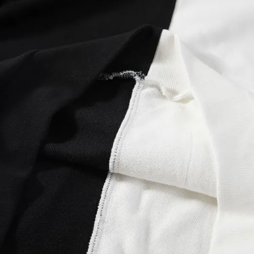 "ON-OFF" Sweat-Shirt Crewneck Blanc et Noir - URB1™