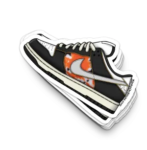 SB Dunk Low "Huf SF Distressed" Sneaker Sticker