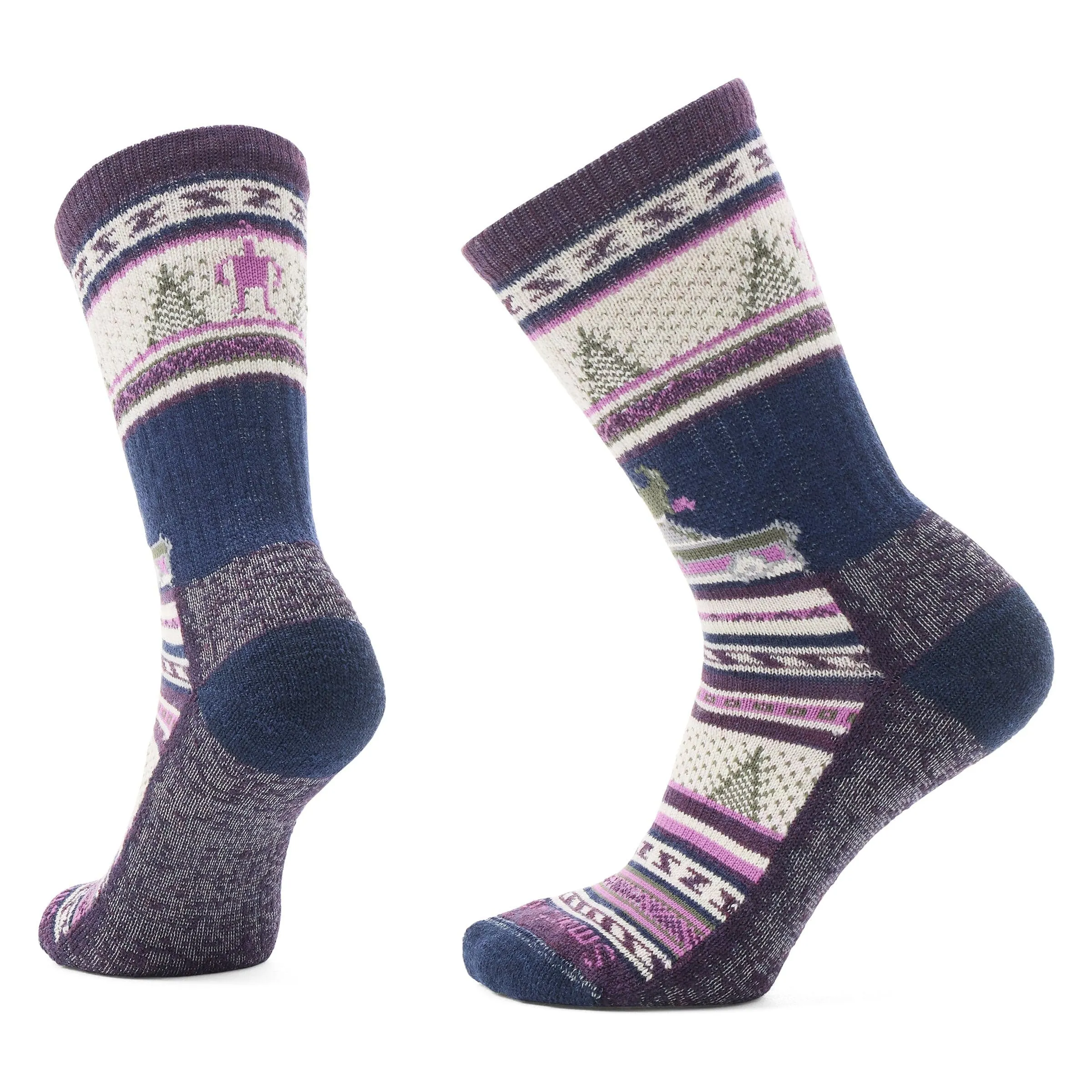 Smartwool Everyday Cozy Say It Aint Snow Crew Socks