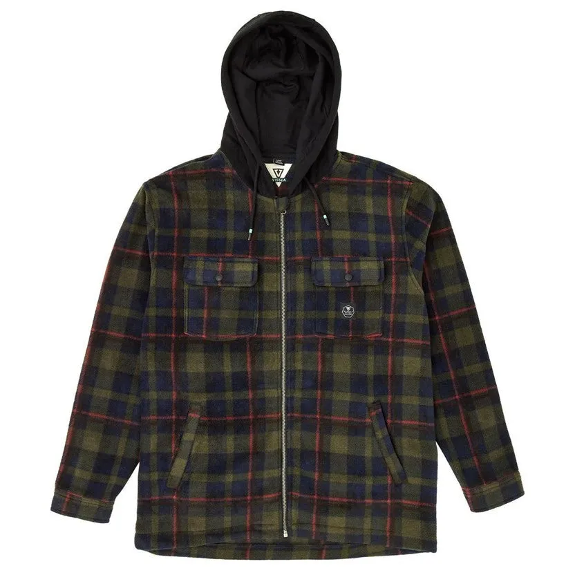 VISSLA HERMOSA HOODED OVERSHIRT