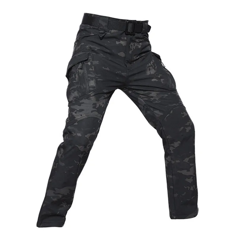 ZIPPER MULTI POCKETS CARGO PANTS(NO BELT)